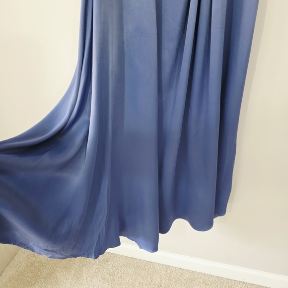 Anthropologie The Gemini Twofer Blue Midu Dress Size Large - Picture 6 of 11